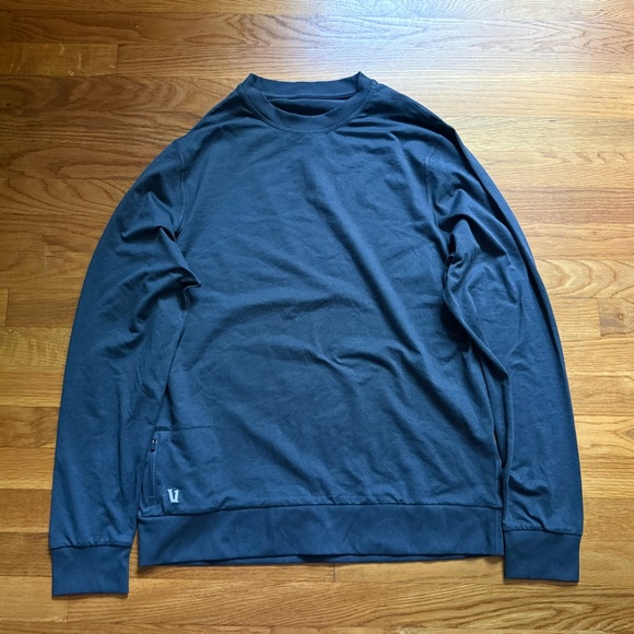 Vuori Other - Vuori Ponto Performance Crew Men’s Large Azure Heather
